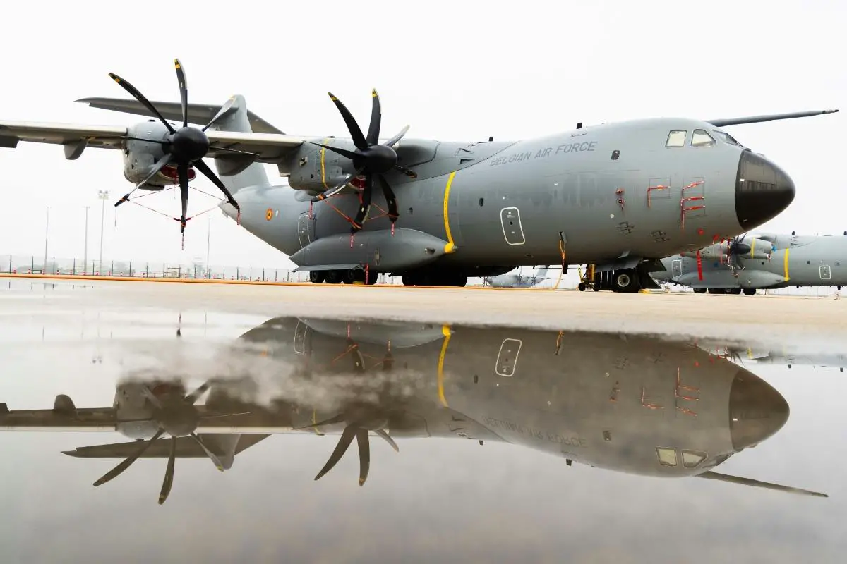 Airbus A400M Final Aircraft Delivery to Belgian Air Force