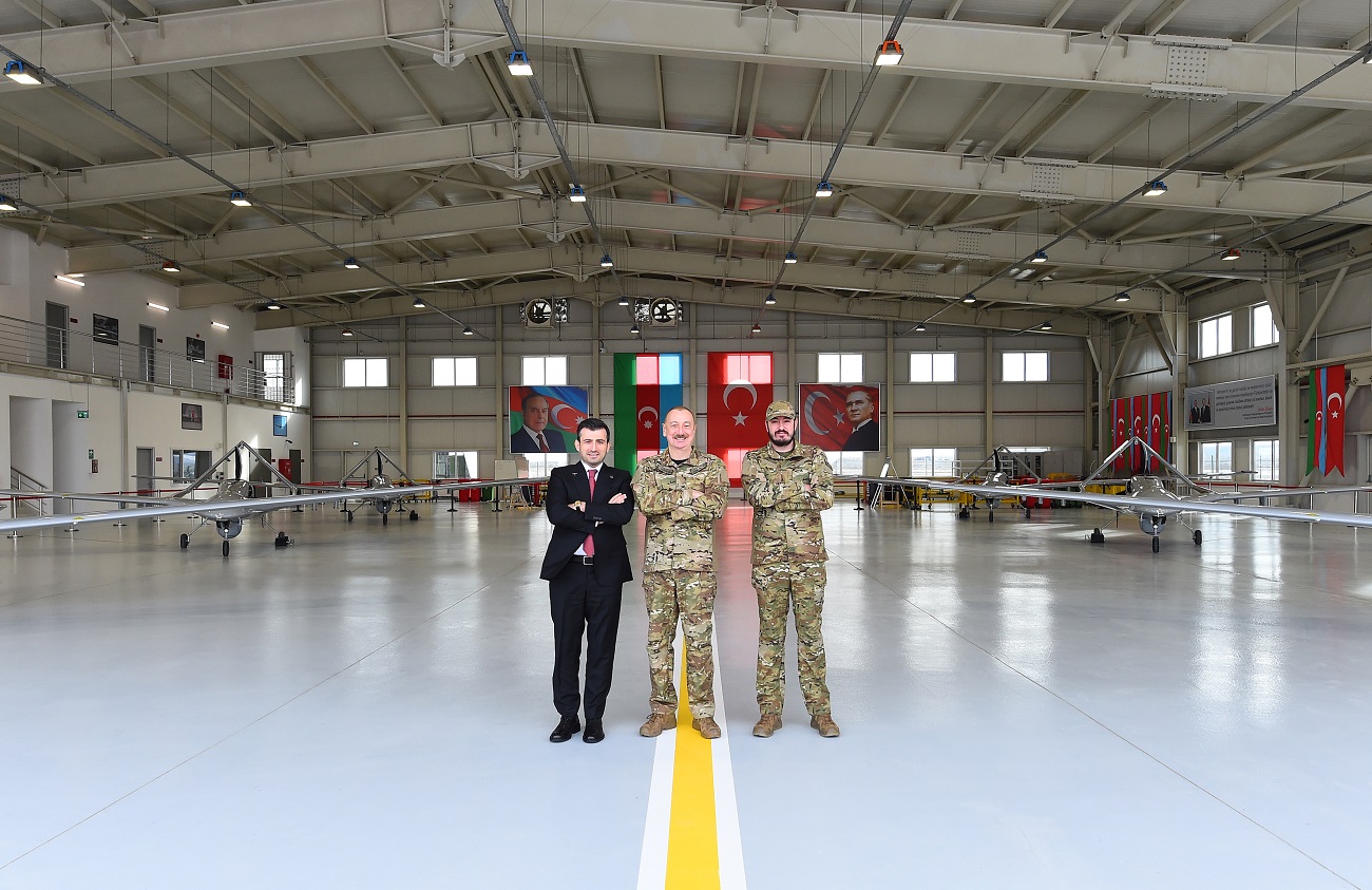 Azerbaijan Opens Facilities for New Bayraktar Akinci Unmanned Combat Aerial Vehicle