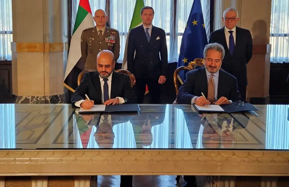 Landmark agreement signed in Rome by EDGE MD & CEO and Fincantieri CEO & MD, in the presence of Undersecretary of State for Defence, Chief of the Italian Navy and Secretary General of Defence/National Armaments Director