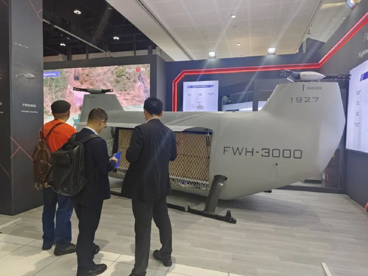 Flightwin Showcases FWH-3000 Unmanned Helicopter Systems at UMEX 2024