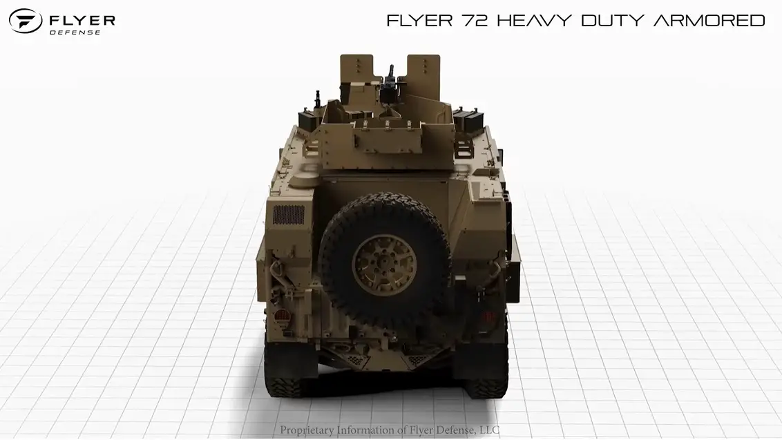 Flyer 72-Heavy Duty Armed Ground Mobility Vehicle