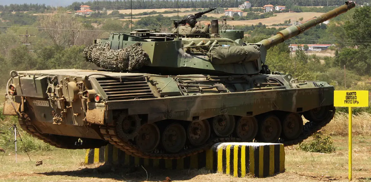 Hellenic Army Plans Leopard 1A5 HEL Main Battle Tank Upgrade