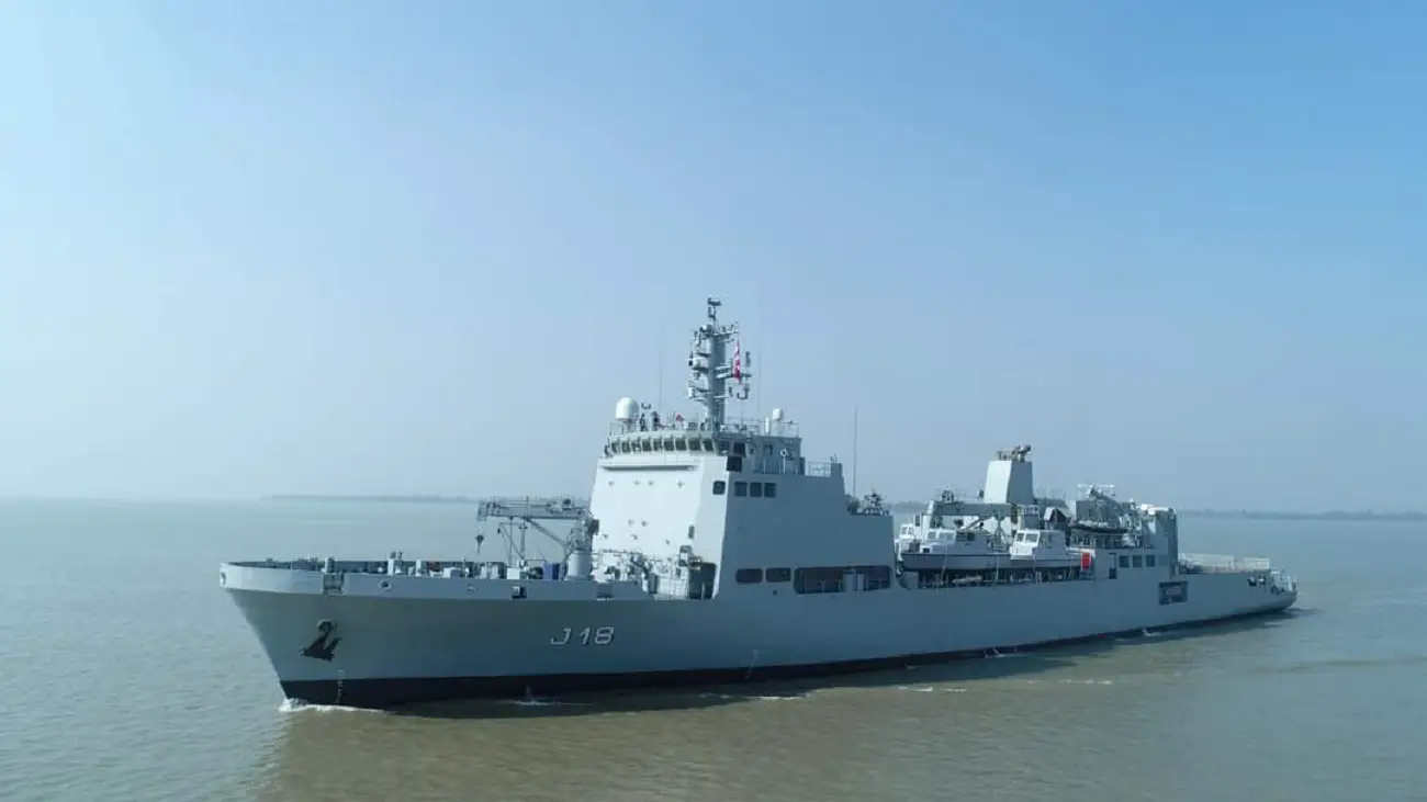 Indian Naval Ship INS Sandhayak Commissioned in Visakhapatnam with State-of-the-Art Sonar Systems