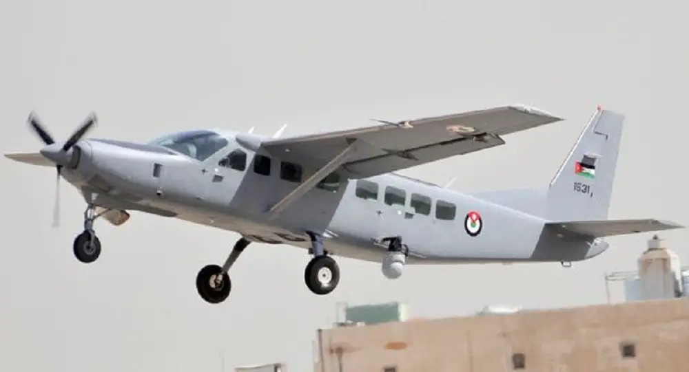 Jordan is to receive two new C-208B Grand Caravans in addition to the six it operates in the ISR role. 