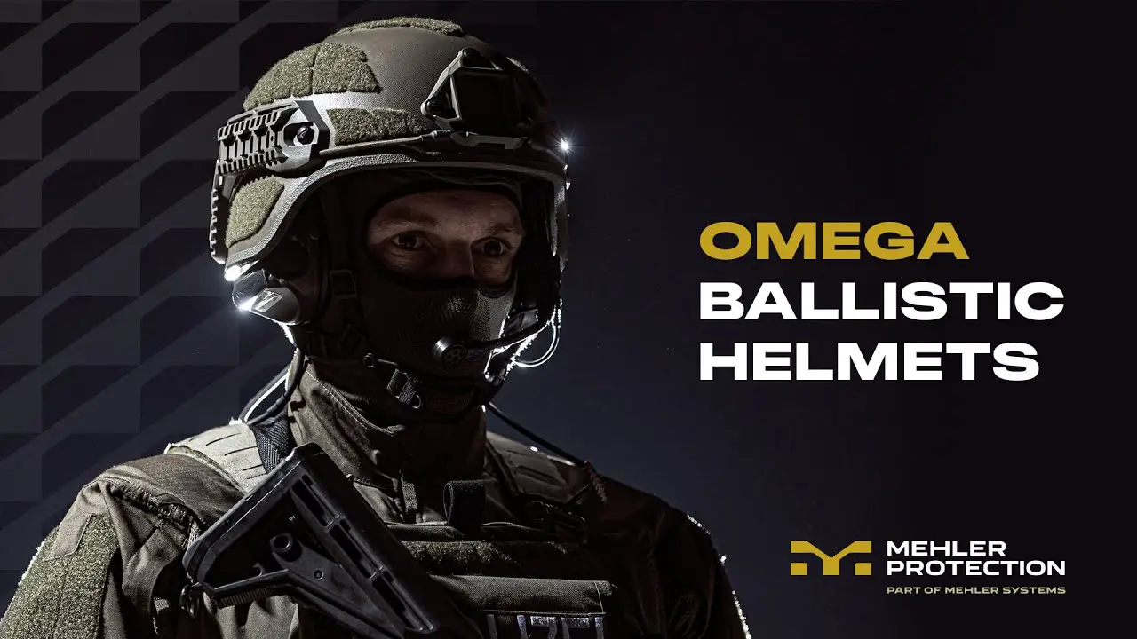 Mehler Protection Introduces Omega Ballistic Helmets Line