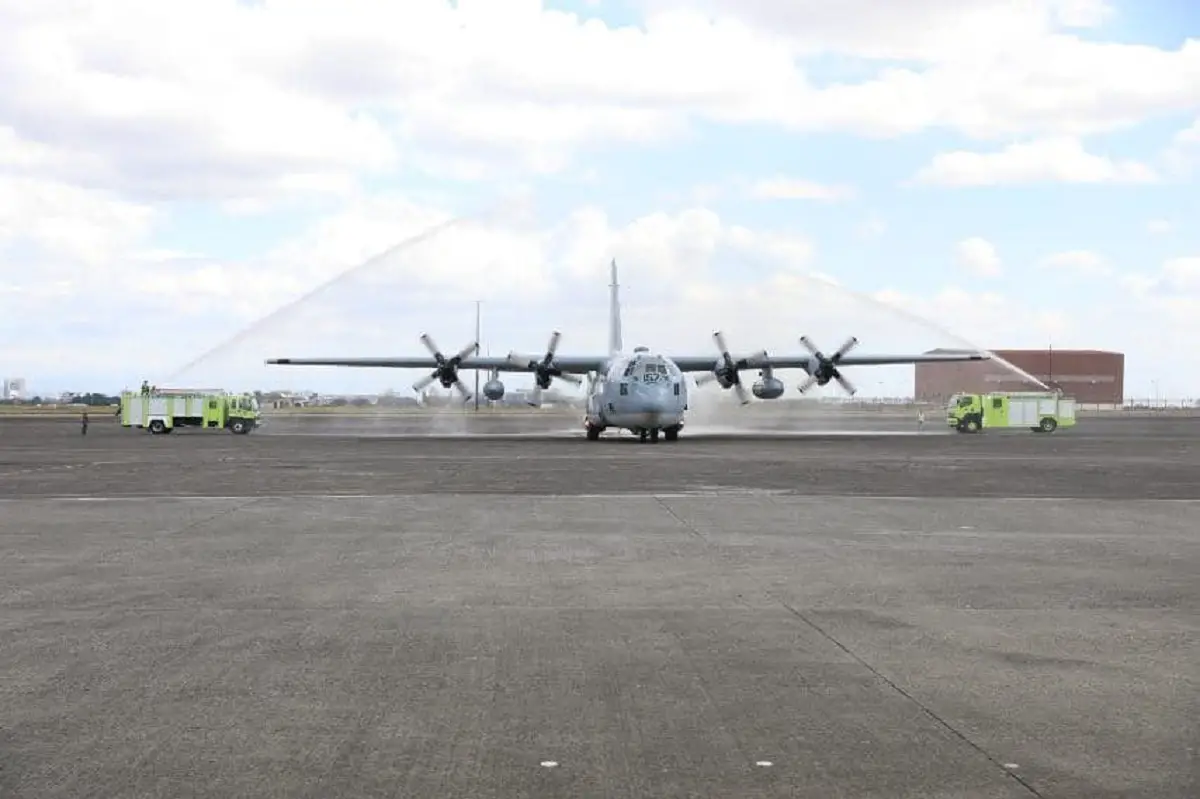Philippine Air Force Receives C-130H Hercules Transport Aircraft From US