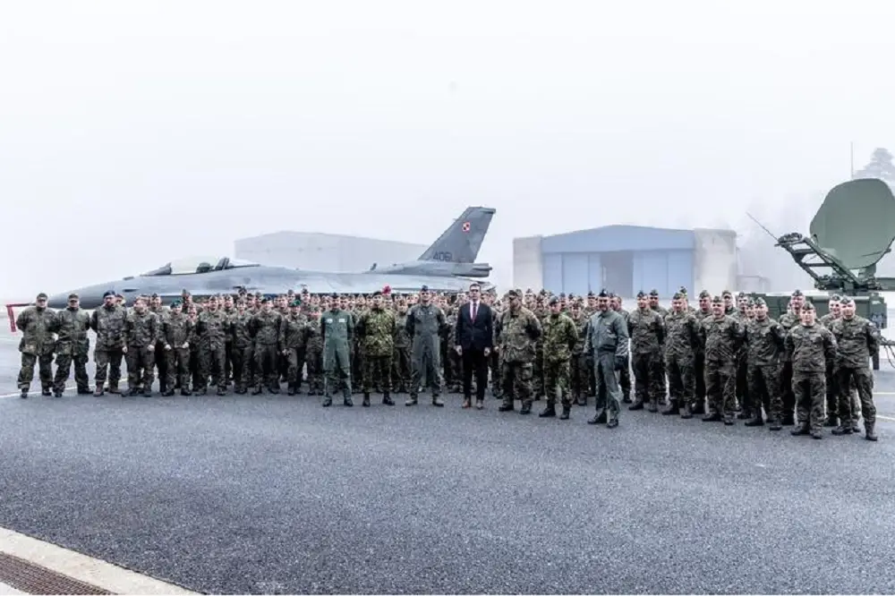 Estonia bade farewell to the Polish F-6 Orlik 12 detachment during a formal ceremony at Ämari Air Base, Estonia on February 28.