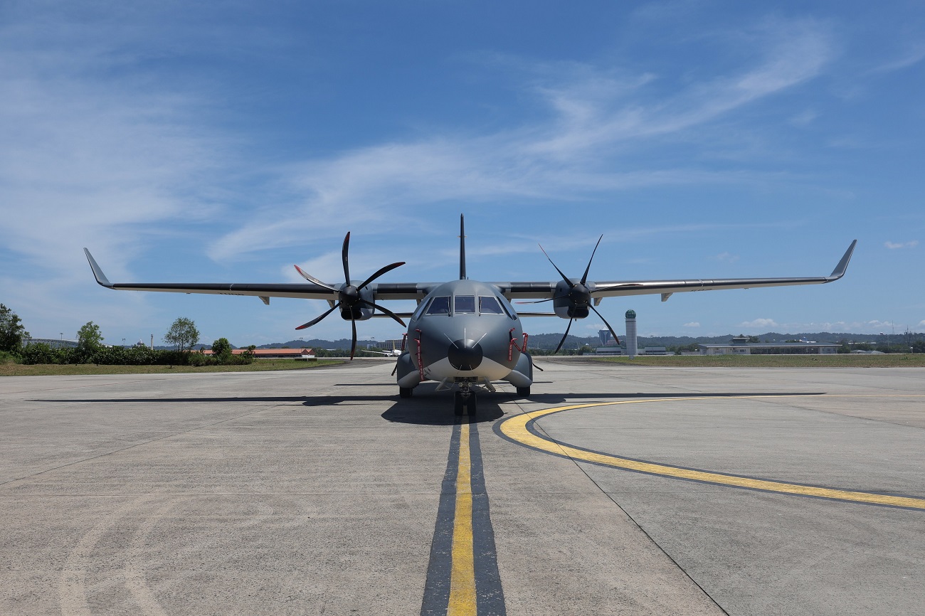 Royal Brunei Air Force’s First Two C295MW Medium Tactical Transport Aircraft Enter Into Service