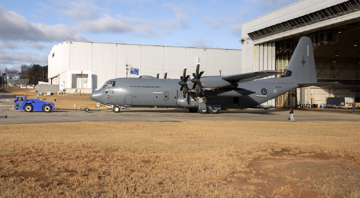 Royal New Zealand Air Force Lockheed Martin C-130J Super Hercules Gets Official Livery