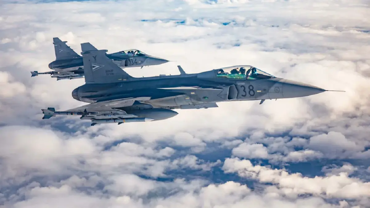 Saab Receives Gripen C/D Fighter Aircraft Order for Hungarian Air Force