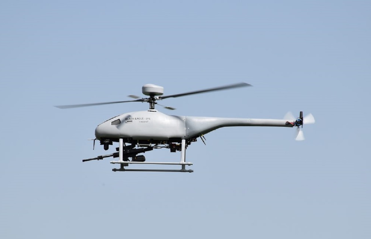 Steadicopter and BIRD Aerosystems Reveal New Capability for Black Eagle 50H Unmanned Helicopter