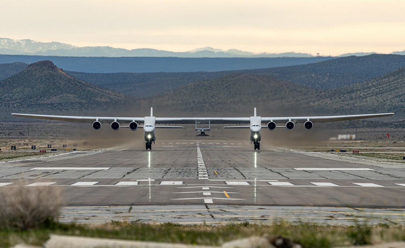 Stratolaunch Completes 2nd Captive Carry Flight with TA-1 Test Hypersonic Vehicle