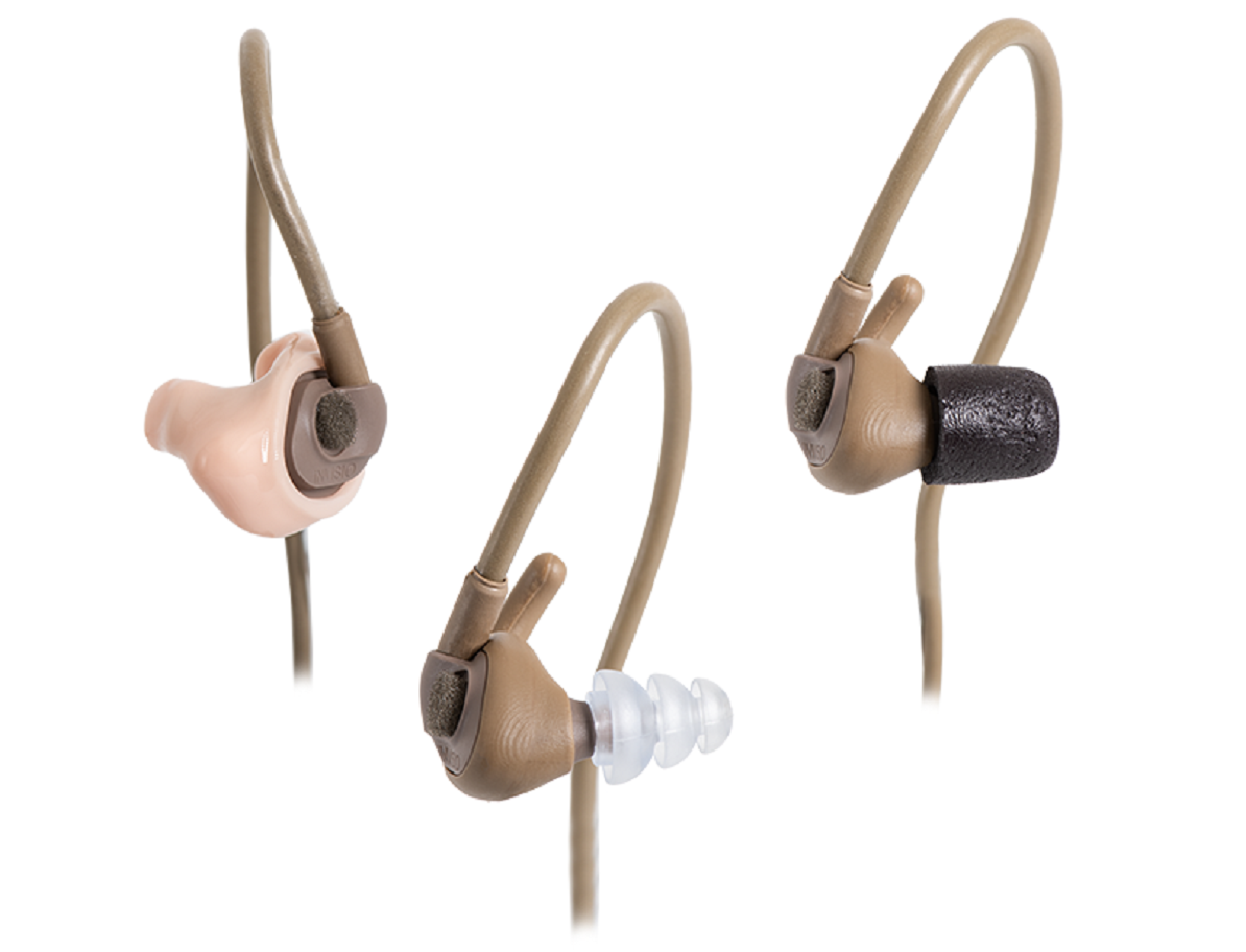 INVISIO X7 Tactical In-ear Headsets with AI-enhanced