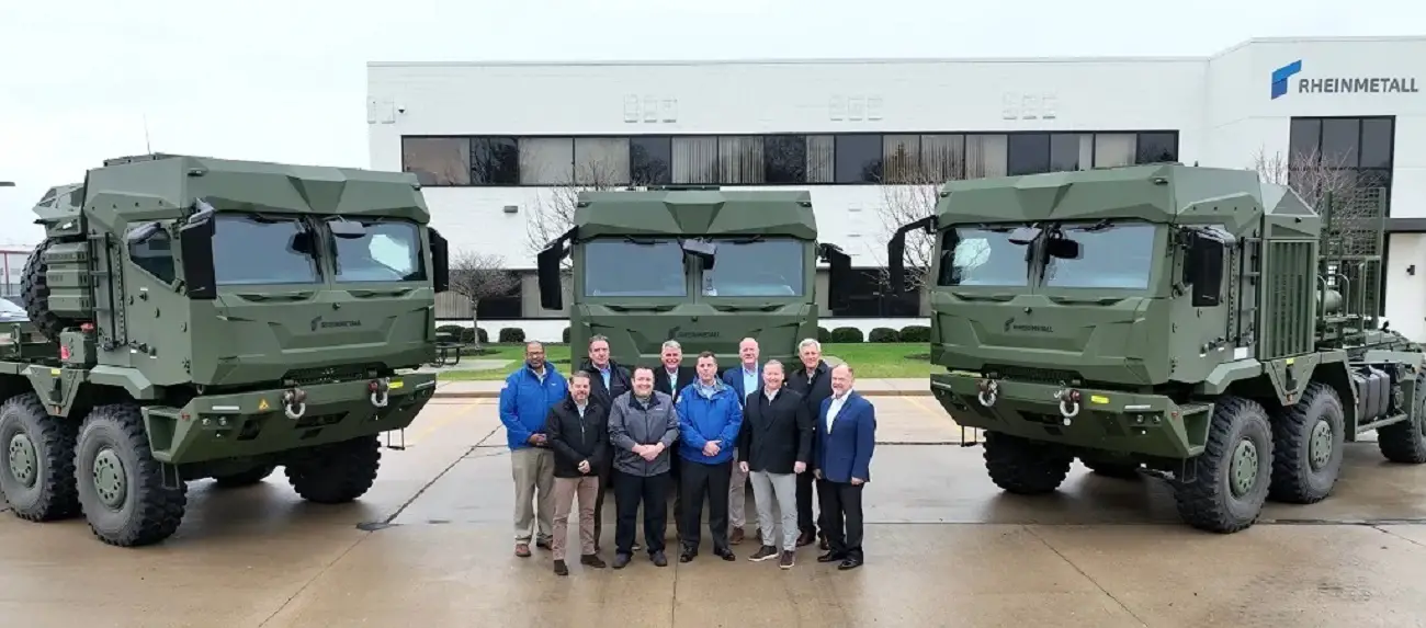 American Rheinmetall Vehicles and GM Defense Deliver HX3 CTT Trucks to US Army