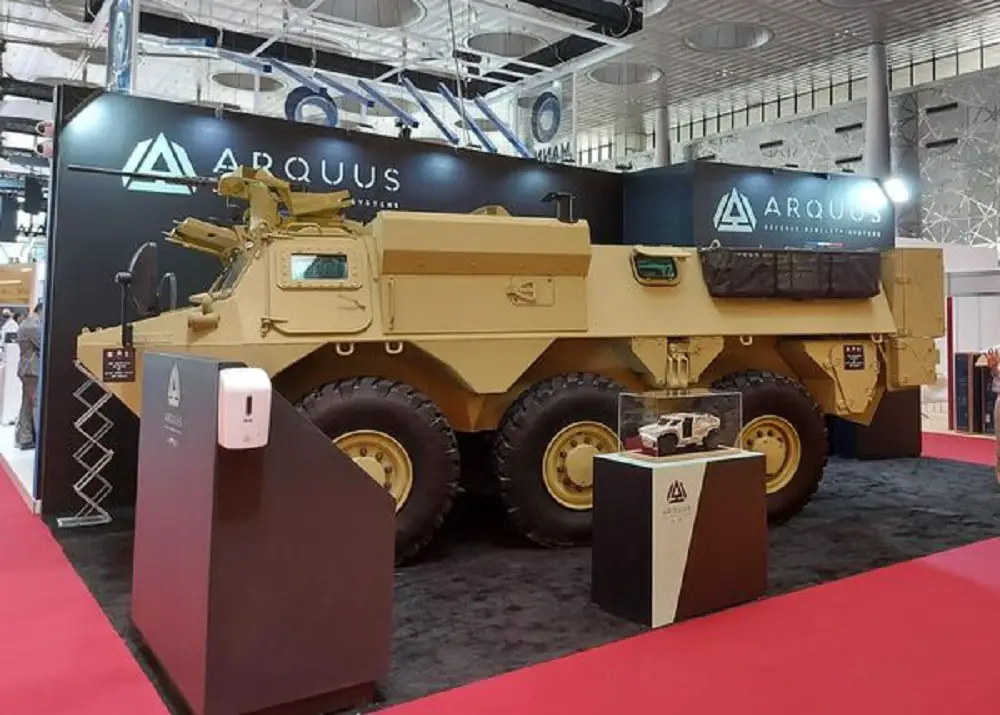 VAB-Q armoured personnel carrier. (Photo by Arquus)