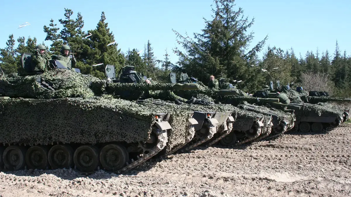 Danish Army CV9035DK (CV90 Mk III) Infantry Fighting Vehicles