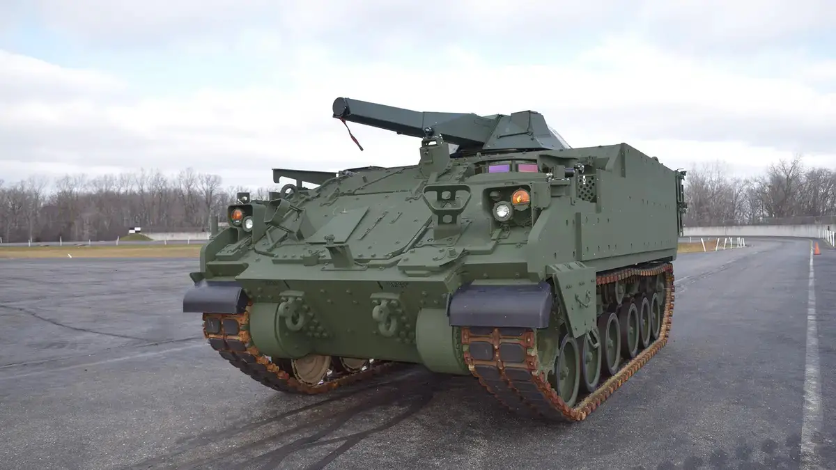 BAE Systems Delivers New Prototype AMPV with Unmanned Turreted Mortar Capability to US Army