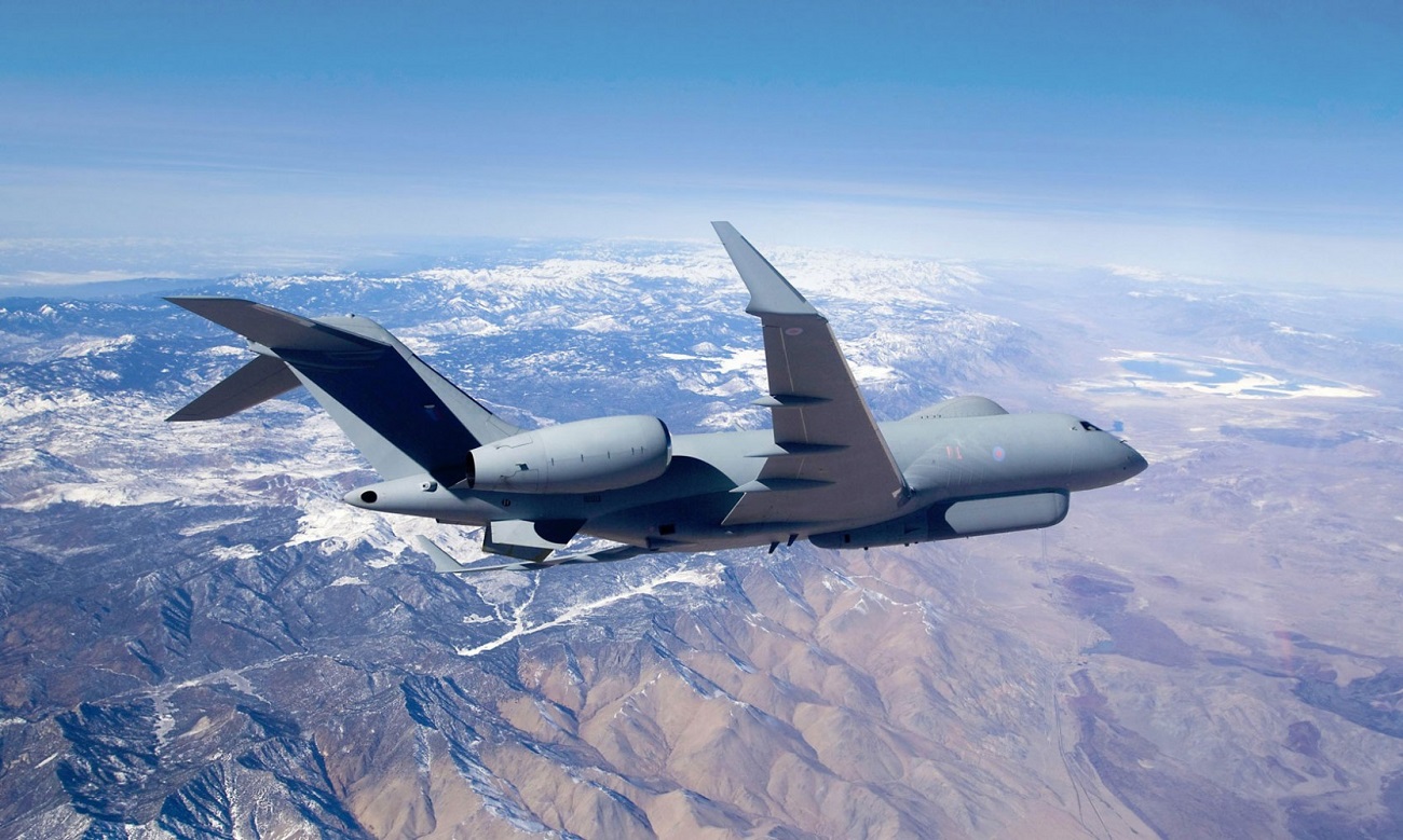 Raytheon Sentinel airborne battlefield and ground surveillance aircraft
