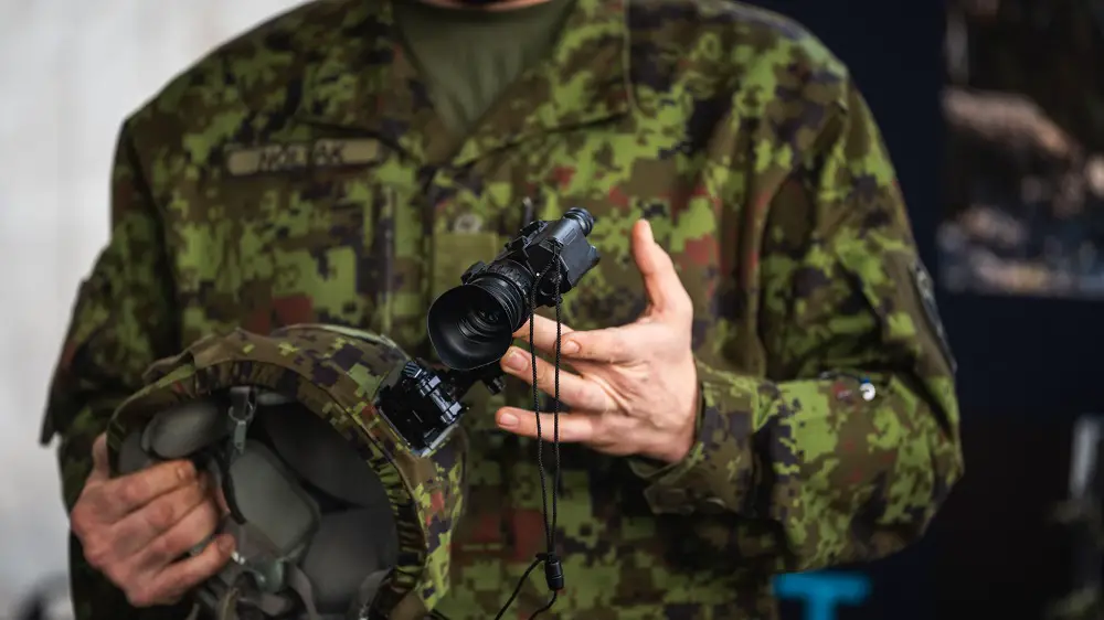 Estonian Centre for Defence Investments delivered the first batch of modern night vision devices to the Estonian Defence Forces, significantly enhancing their capability to operate in the dark.