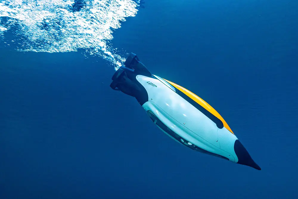 Quadroin Autonomous Underwater Vehicle (AUV)