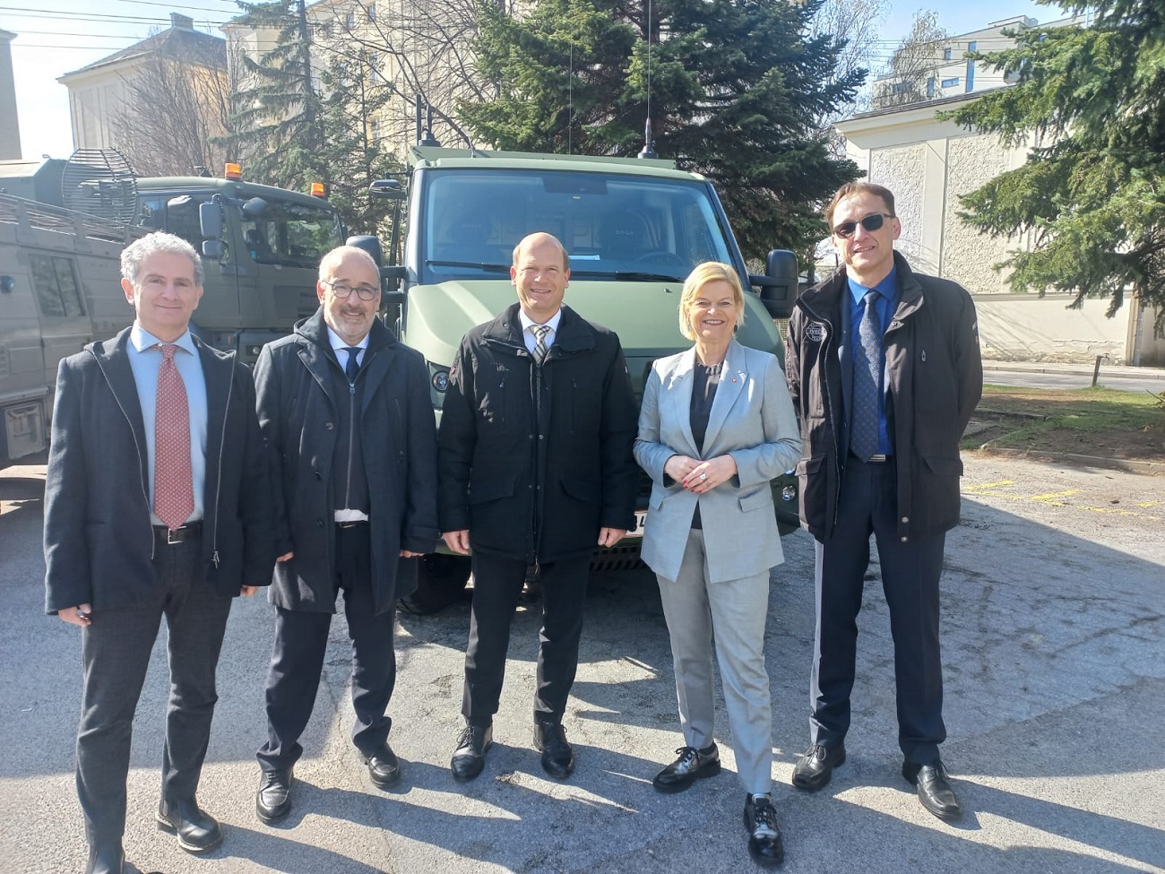 First MUV 4×4 TCN Vehicle Officially Handed Over to Austrian Armed Forces