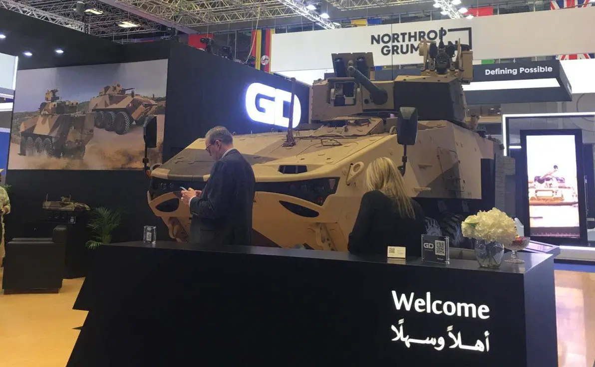 General Dynamics Land Systems Reveals LAV-700 Desert Viper Wheeled Armored Vehicle