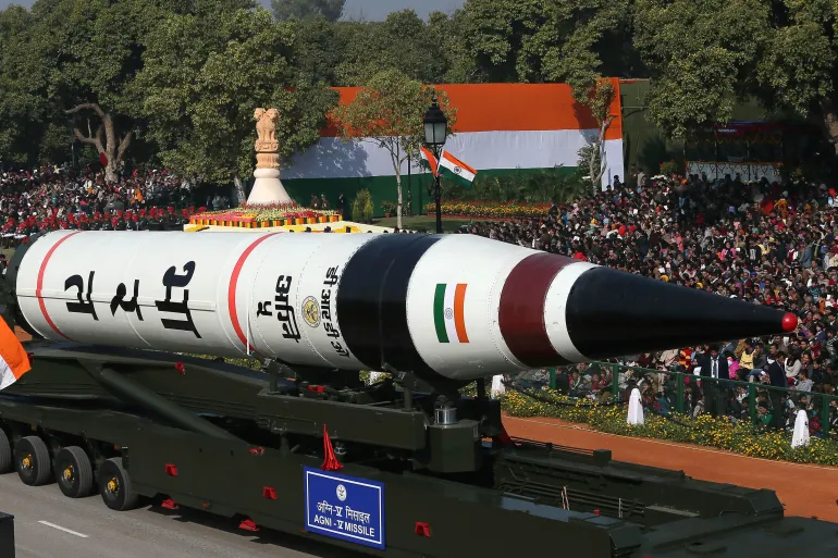 Agni-V Land Based Buclear MIRV-capable Intercontinental Ballistic Missile