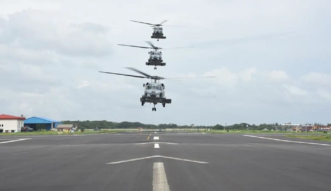Indian Navy Commissions First MH-60R Seahawk Multirole Helicopter Squadron