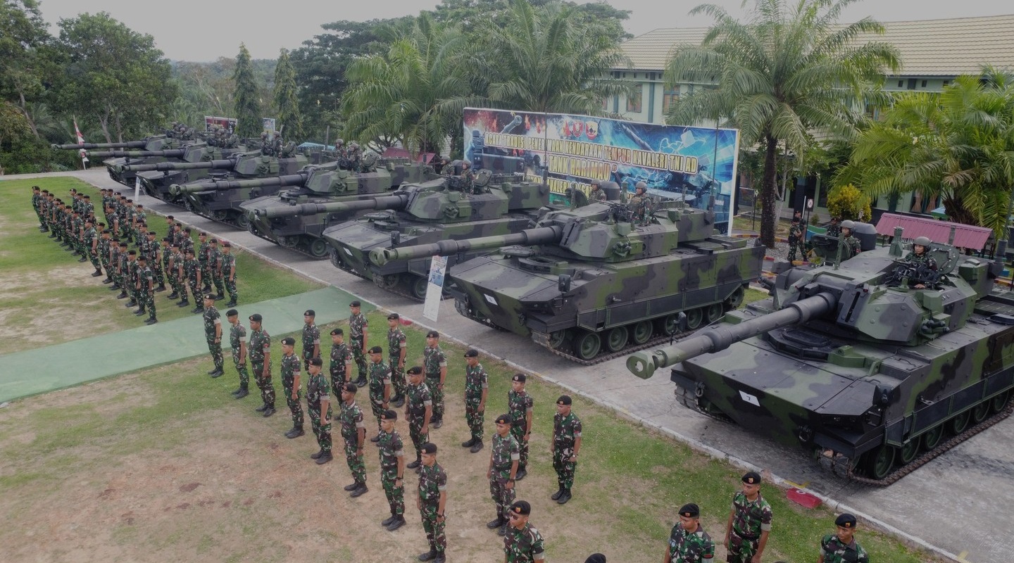 Indonesian Army Relocates New Harimau Medium Tanks to Borneo Island ...