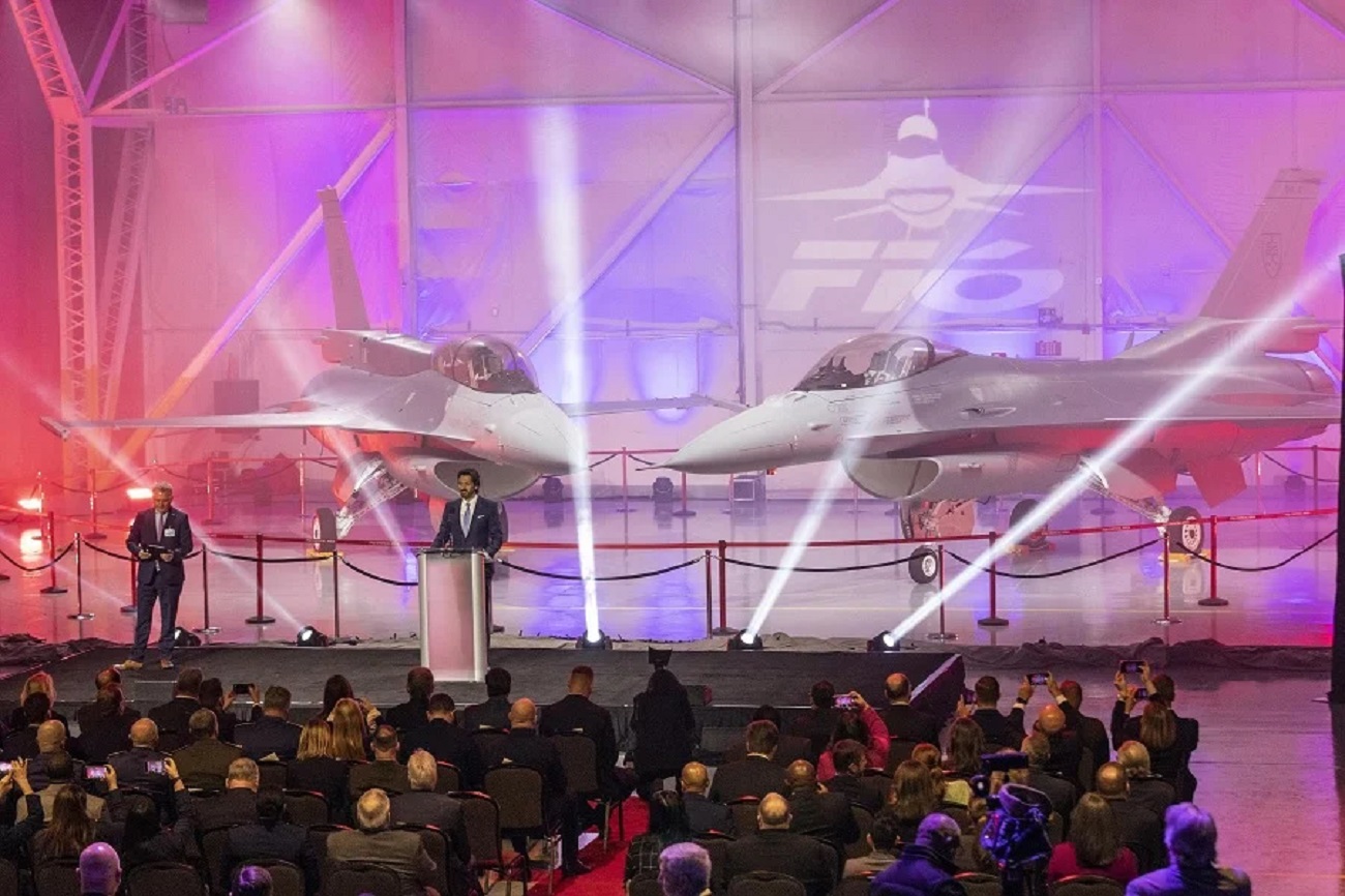 Lockheed Martin Ceremonially Delivers First F-16 Block 70 Fighter Jets to Slovakia