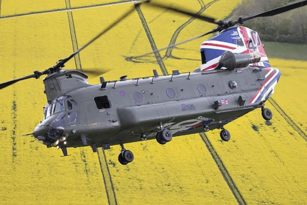 Royal Air Force to Enhance Chinook Fleet with 14 New H-47(ER) Helicopters