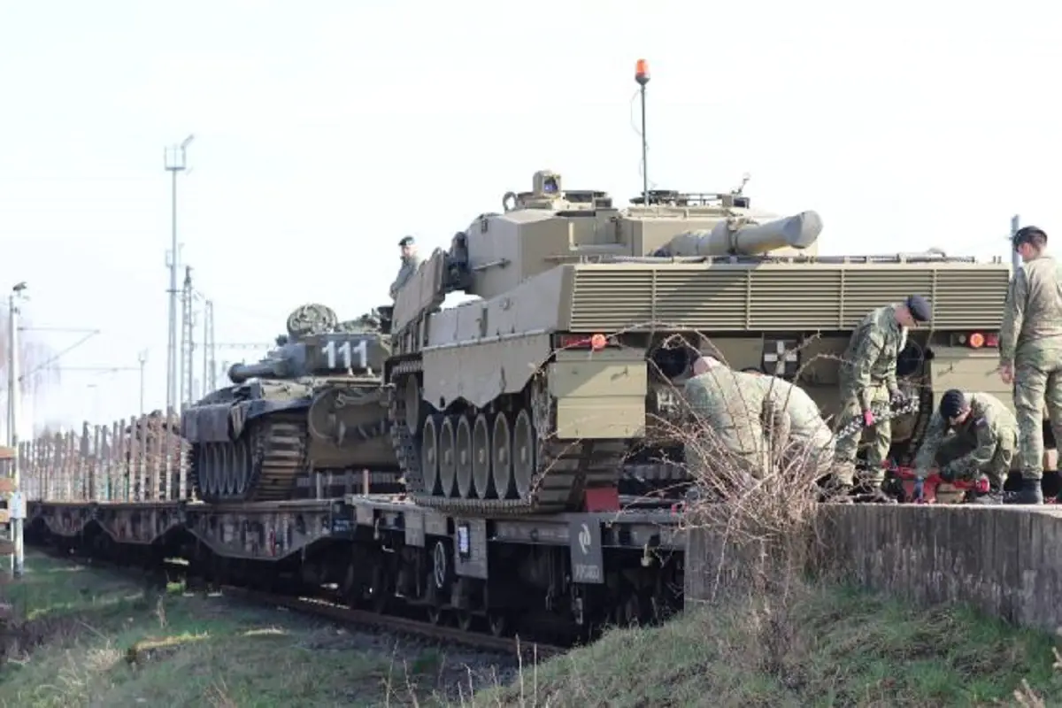 Slovak Army's Advancements in Rail Transport for Leopard 2A4 Tank Deployment