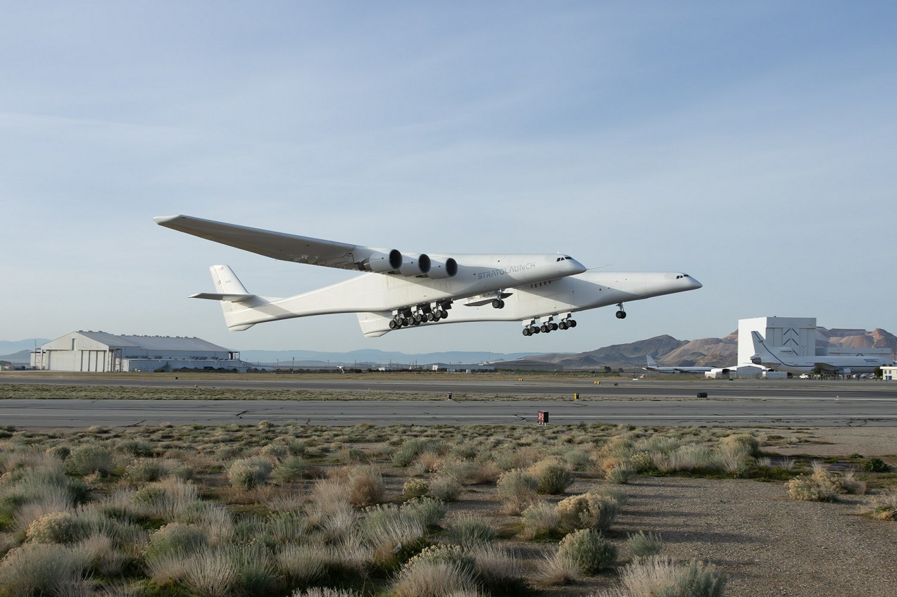 Stratolaunch Celebrates First Powered Flight of TA-1 Test Vehicle