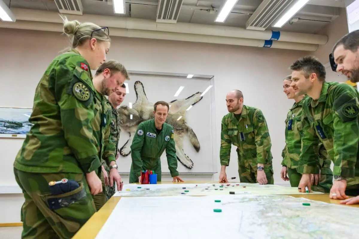 Close cooperation in the Nordic region- seen here during combined air operations planning - has been a trademark for Denmark, Finland, Norway, and Sweden for many years. Archive photo by Fabian Helmersen.
