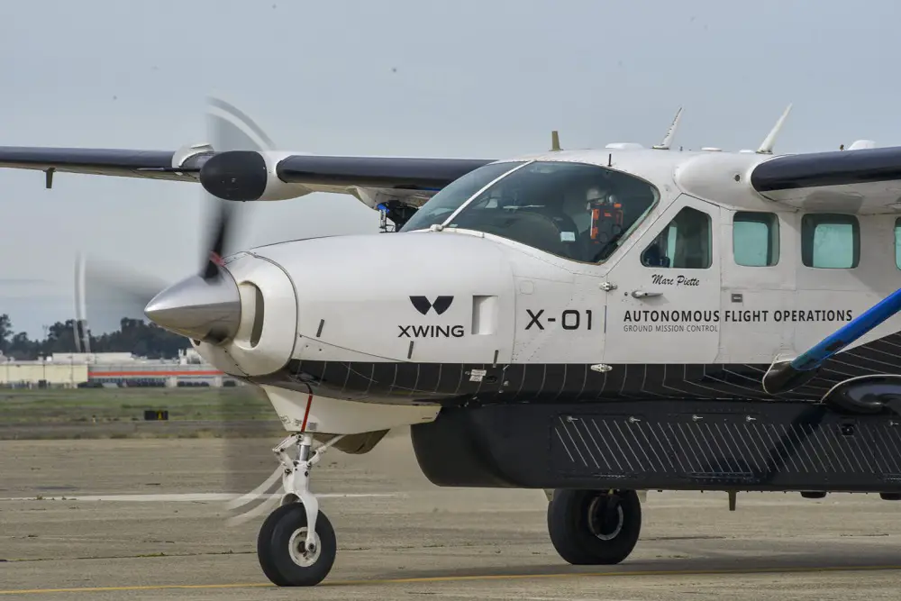 Xwing's autonomous Cessna 208B Grand Caravan. (Photo by Xwing