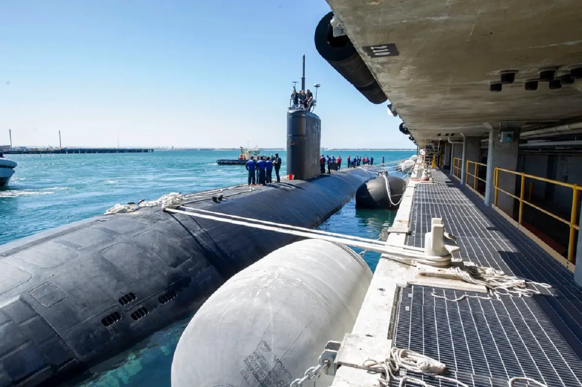 US Navy Los Angeles-class Submarine USS Annapolis (SSN 760) Visits Australia