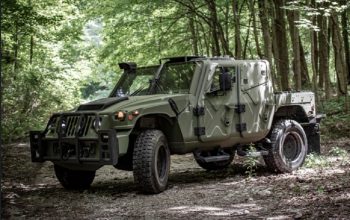 AM General Reveals Humvee Saber Reinforced Security
