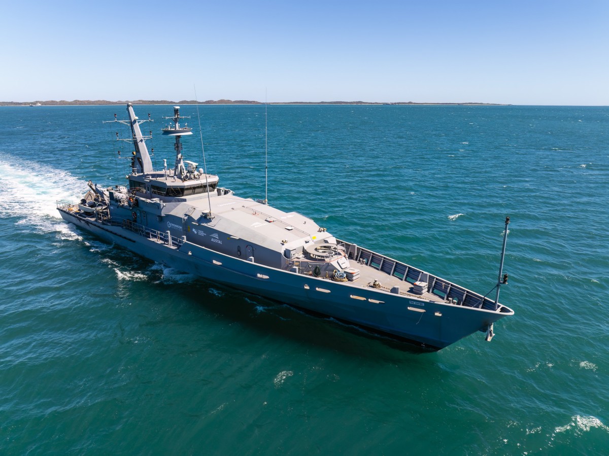 Austal Australia Completes Sea Trials For Royal Australian Navy's ...