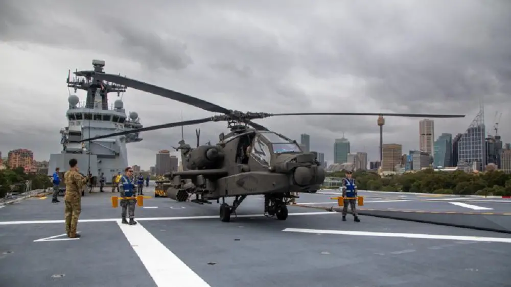 Australian Army AH-64E Apache Attack Helicopter Contract to Grow Support Workforce