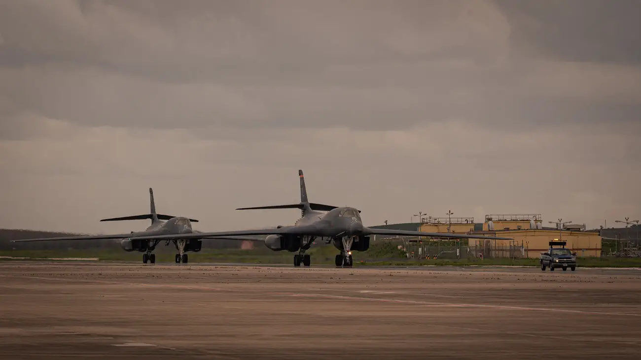 US Air Force B-1B Lancers Deploy to Morón AB in First-ever Bomber Task Force Mission