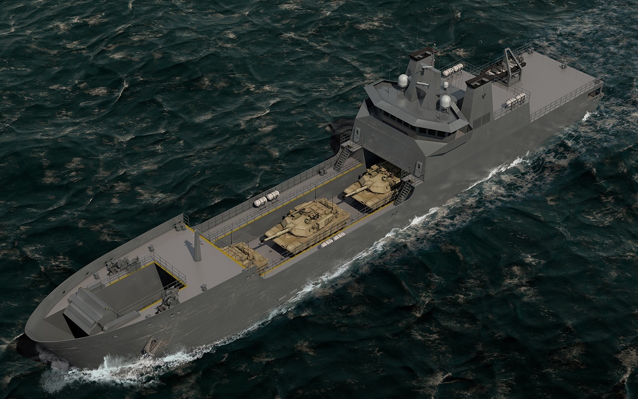 The CAIMEN® family of landing craft and ships have been developed over time to meet a range of customer requirements and expands across the characteristics from smaller landing craft deployable from larger ships to heavy landing ships capable of self deploying.
