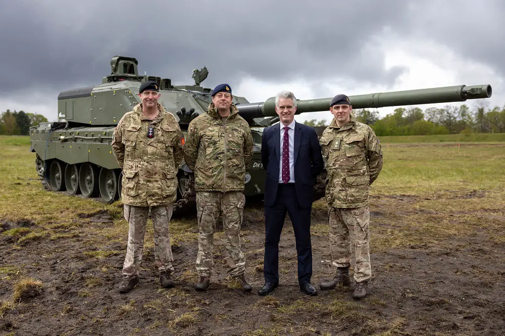 UK Defence Procurement Minister, James Cartlidge witnessed live firings in Germany yesterday, with Challenger 3 firing rounds at targets from a range of distances