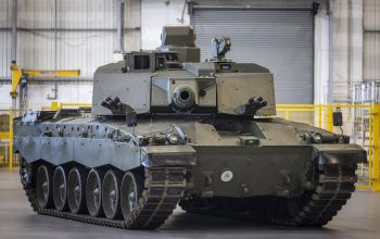 British Army’s Challenger 3 Main Battle Tank Prototype Rolls Off Production Line