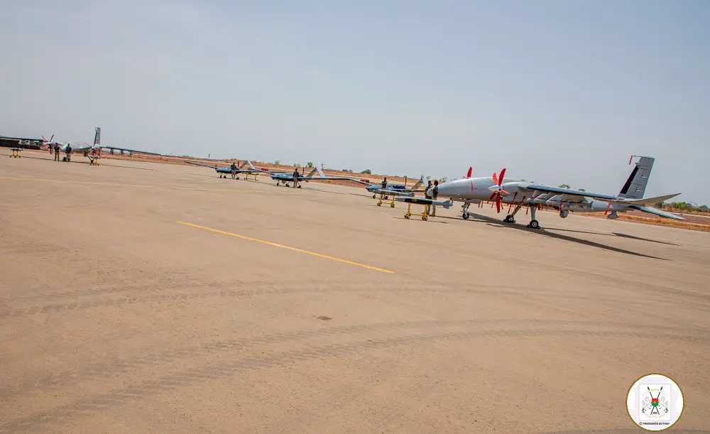 Burkina Faso's Baykar Bayraktar Akinci Unmanned Combat Aerial Vehicle