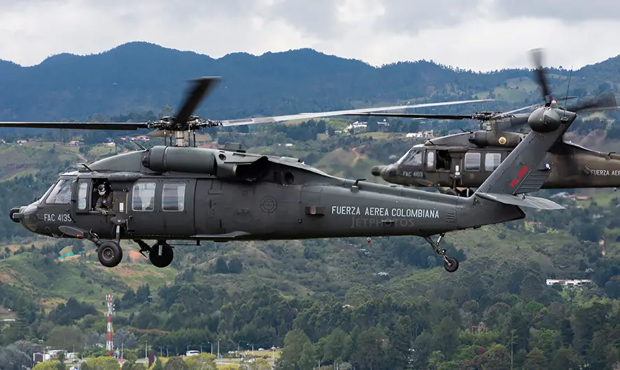 Colombian Air Force Awards ITP Aero Its Black Hawk Helicopter Fleet Engine MRO Contract