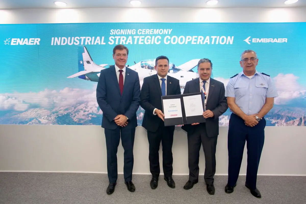 Embraer and ENAER Announce Cooperation Agreement in Chile