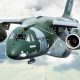 Brazilian Air Force's Embraer C-390 Millennium jet-powered military transport aircraft