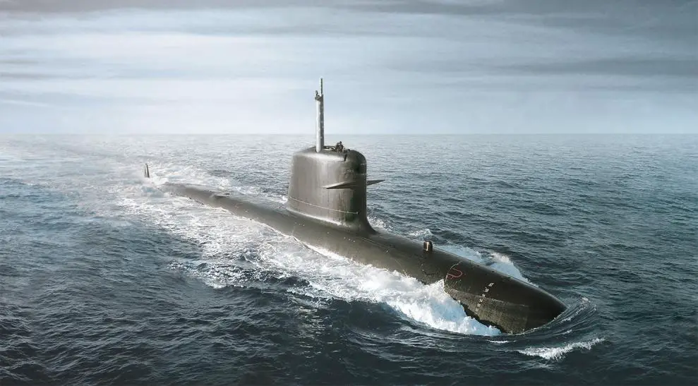 Scorpène Evolved Full Lithium-Ion Battery (LiB) submarine