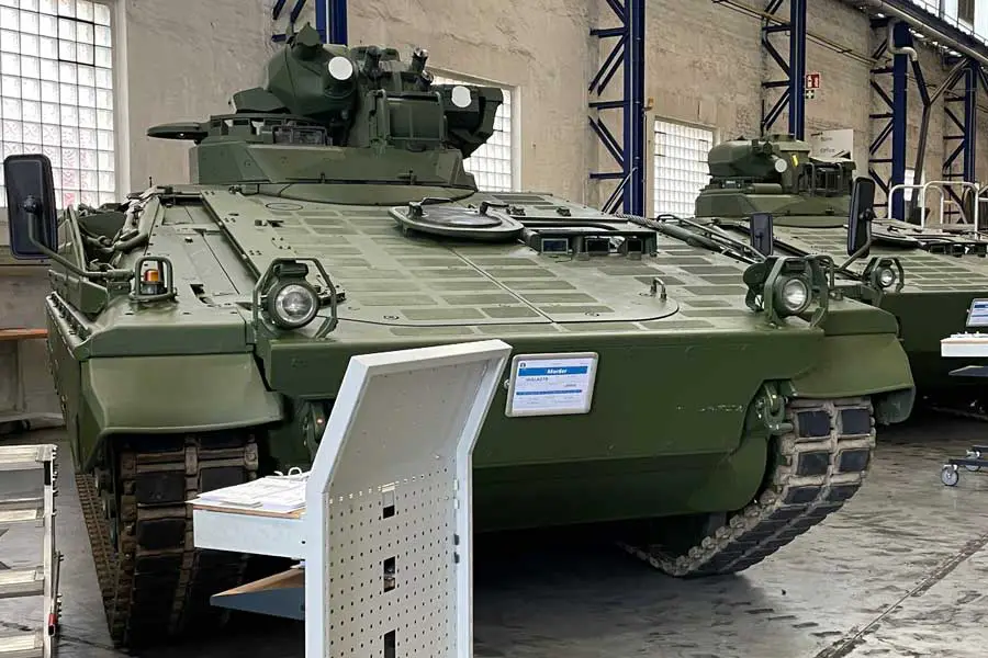 Rheinmetall Delivers Additional 20 Marder Infantry Fighting Vehicles