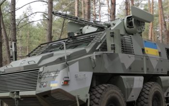 Ukrainian Armed Forces Unveils Mbombe 6 Armoured Fighting Vehicle